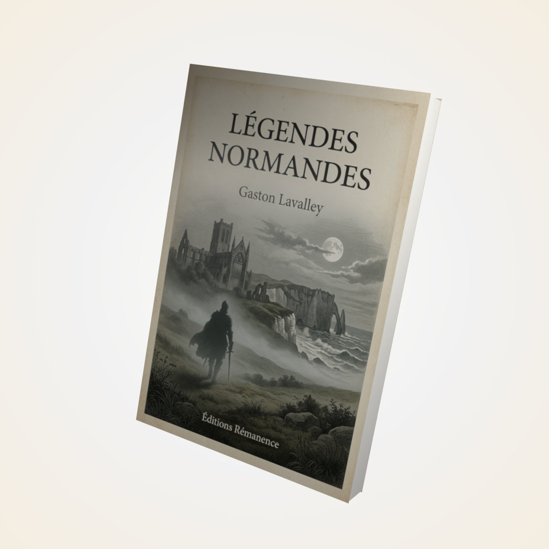 Livre Légendes Normandes - Gaston Lavalley - Couverture 3D