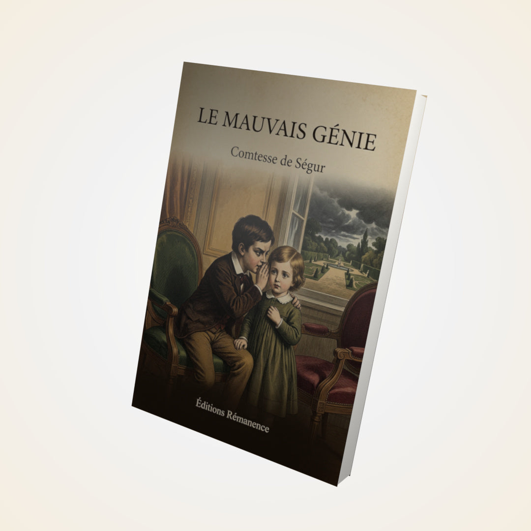 Livre Le Mauvais Génie - Comtesse de Ségur - Couverture 3D