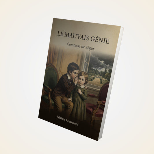 Livre Le Mauvais Génie - Comtesse de Ségur - Couverture 3D