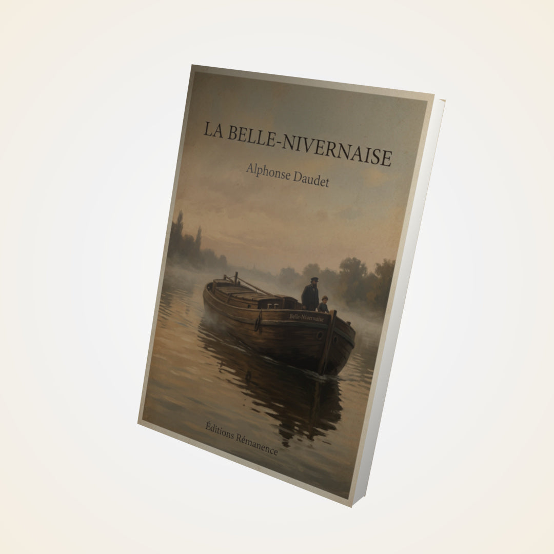 Livre La Belle-Nivernaise - Alphonse Daudet - Couverture 3D