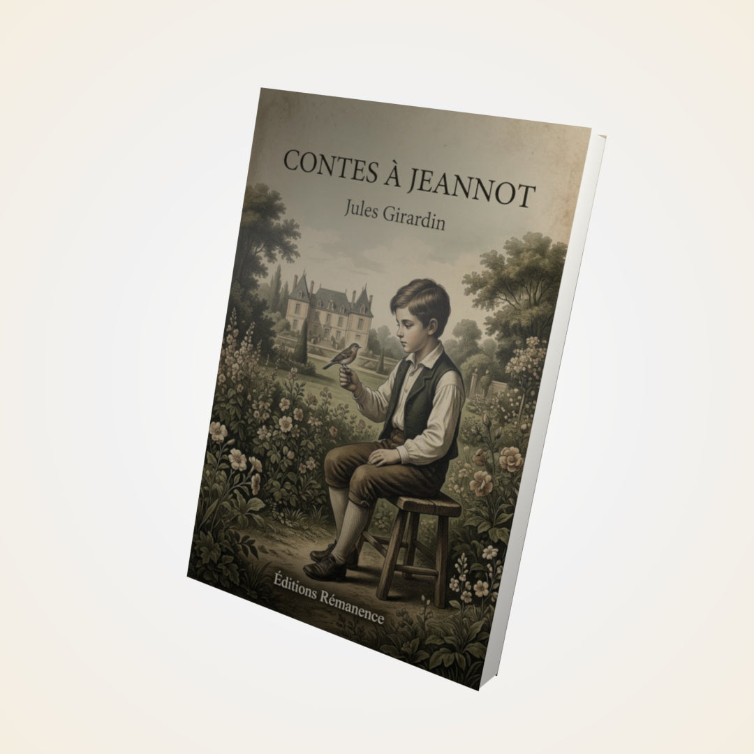 Livre Contes à Jeannot - Jules Girardin - Couverture 3D