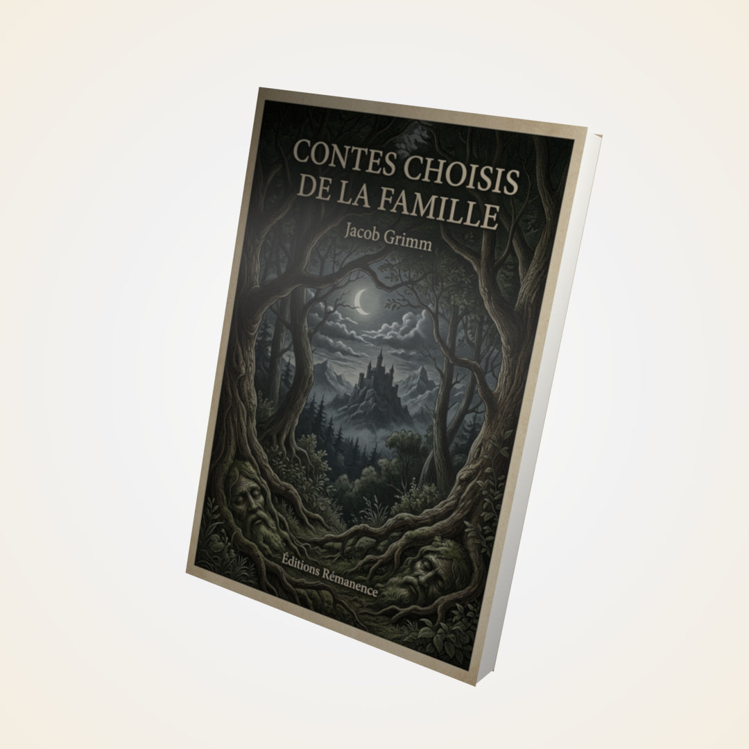 Livre Contes choisis de la famille - Jacob Grimm - Couverture 3D