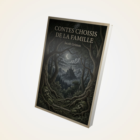 Livre Contes choisis de la famille - Jacob Grimm - Couverture 3D