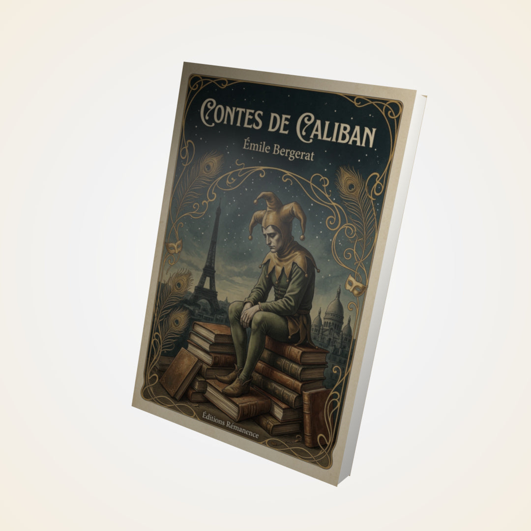 Livre Contes de Caliban - Émile Bergerat - Couverture 3D