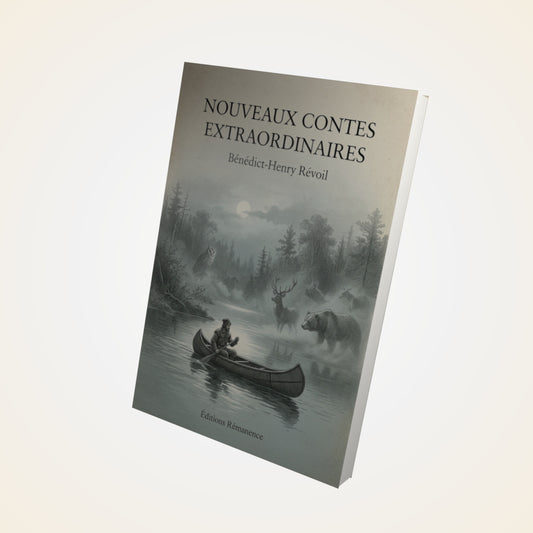 Livre Nouveaux contes extraordinaires - Bénédict-Henry Révoil - Couverture 3D