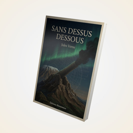 Livre Sans dessus dessous - Jules Verne - Couverture 3D