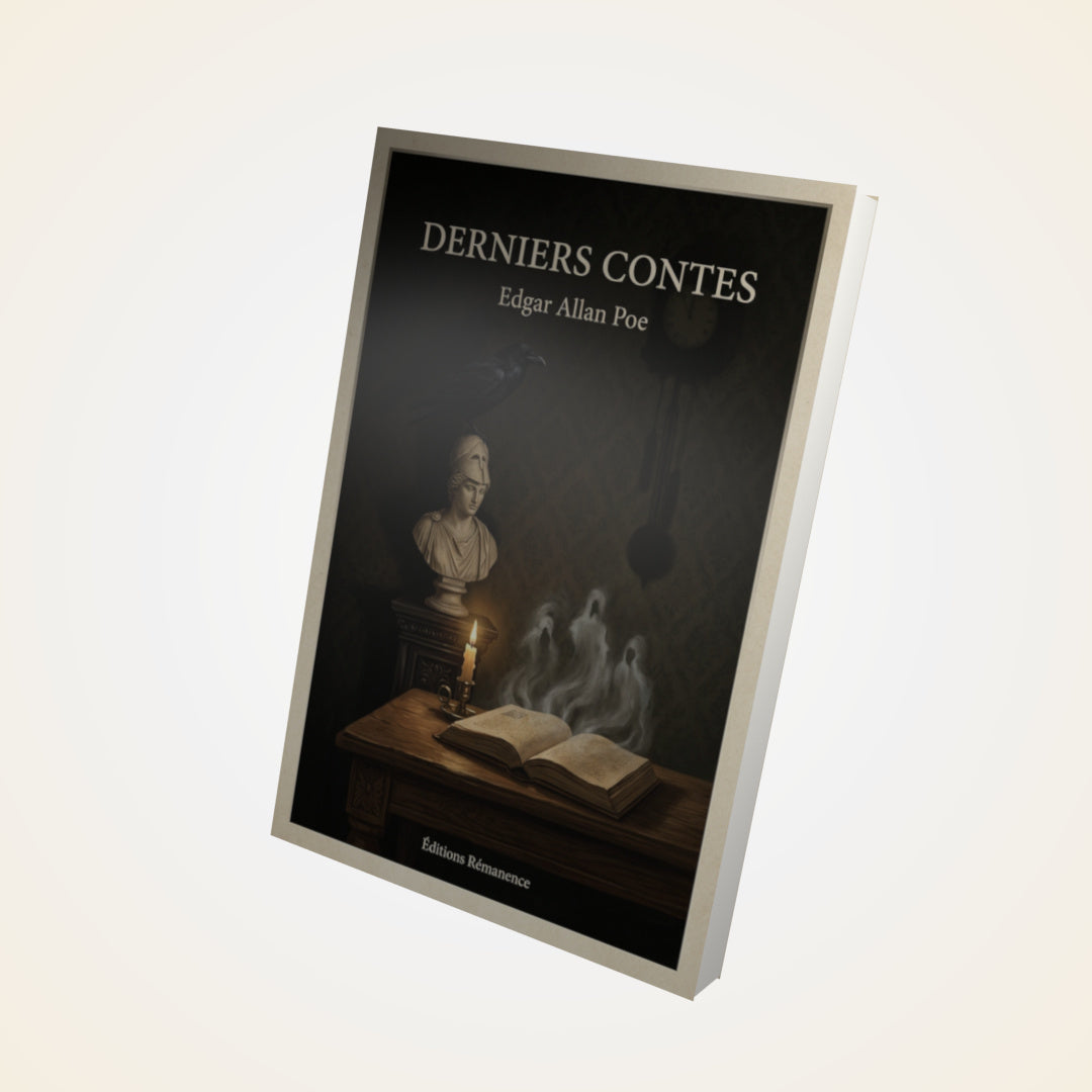 Livre Derniers Contes - Edgar Allan Poe - Couverture 3D
