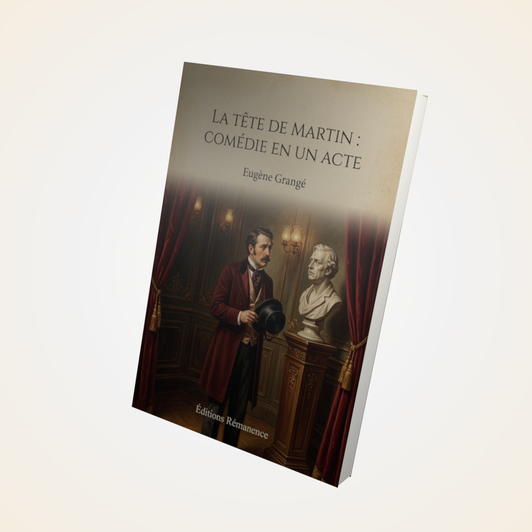Livre La tête de Martin : Comédie en un acte - Eugène Grangé - Couverture 3D