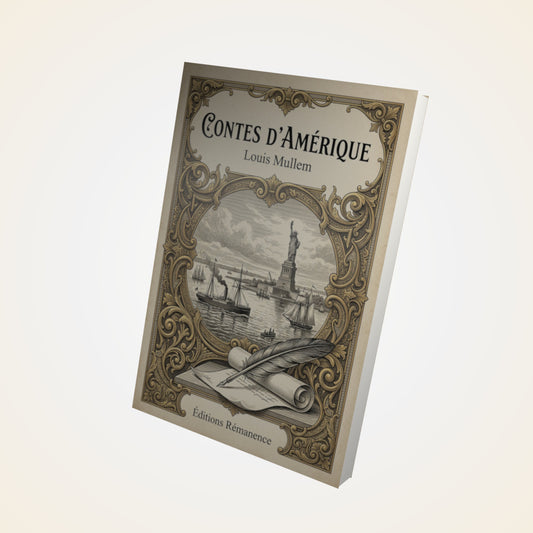 Livre Contes d'Amérique - Louis Mullem - Couverture 3D