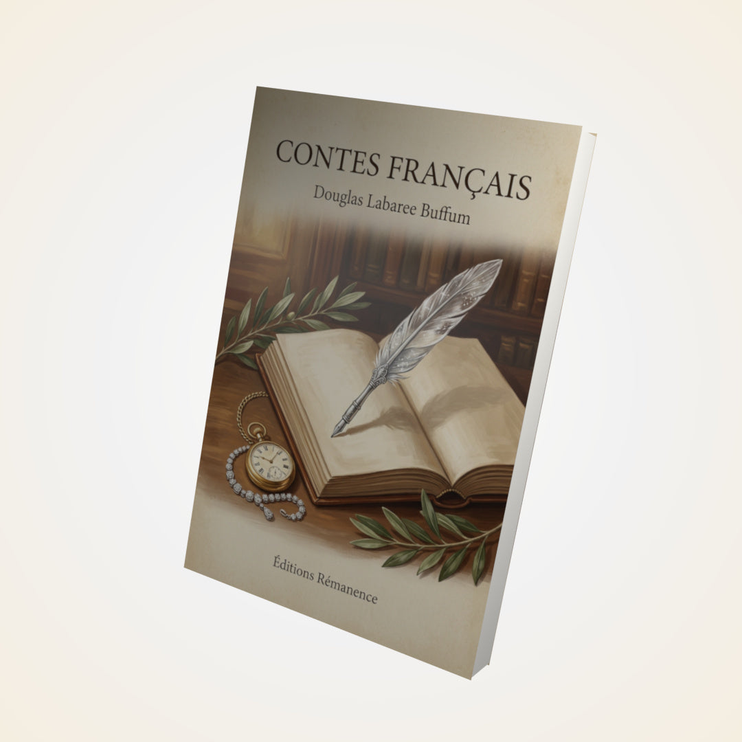 Livre Contes Français - Douglas Labaree Buffum - Couverture 3D