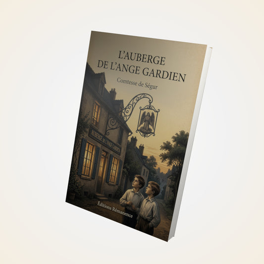 Livre L'auberge de l'ange gardien - Comtesse de Ségur - Couverture 3D
