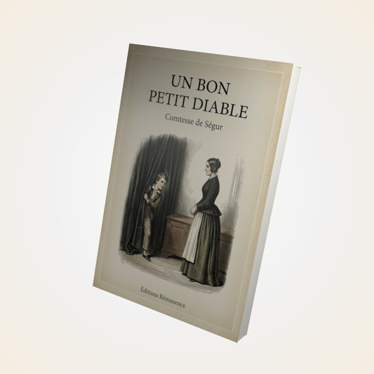 Livre Un bon petit diable - Comtesse de Ségur - Couverture 3D