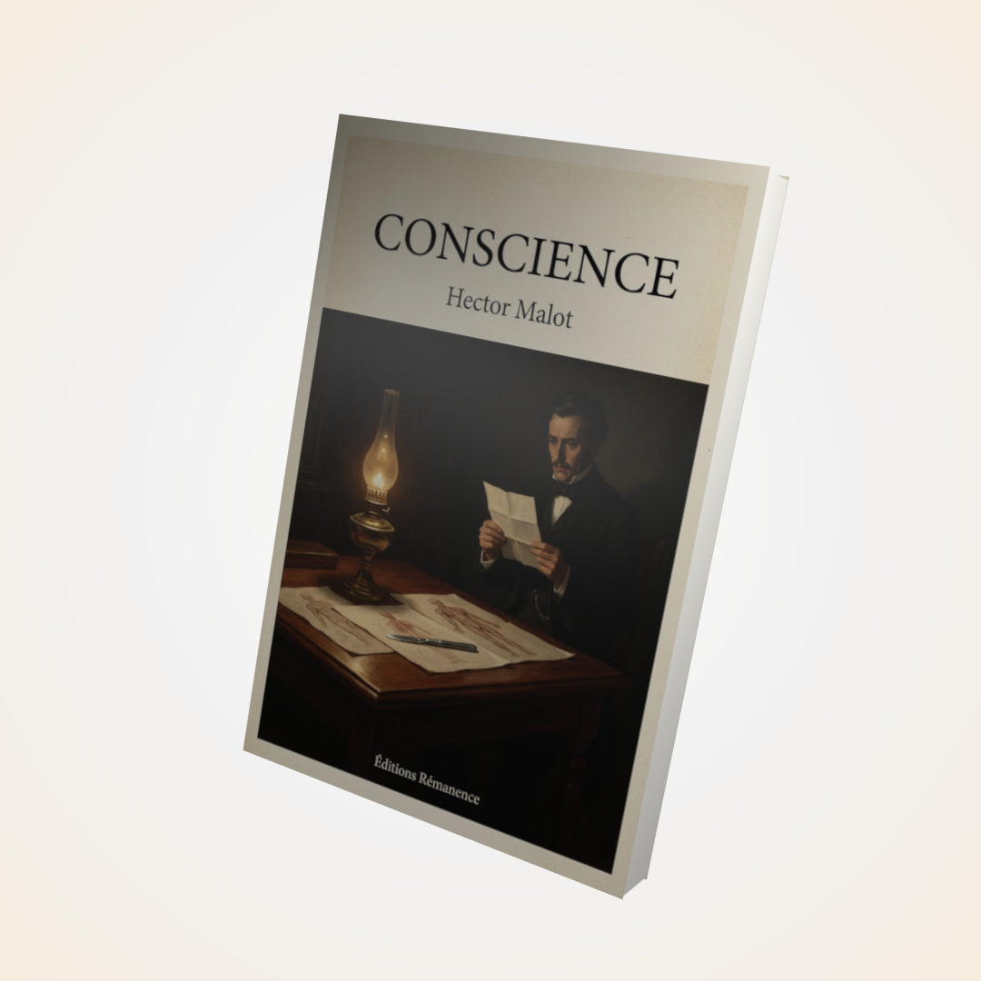 Livre Conscience - Hector Malot - Couverture 3D