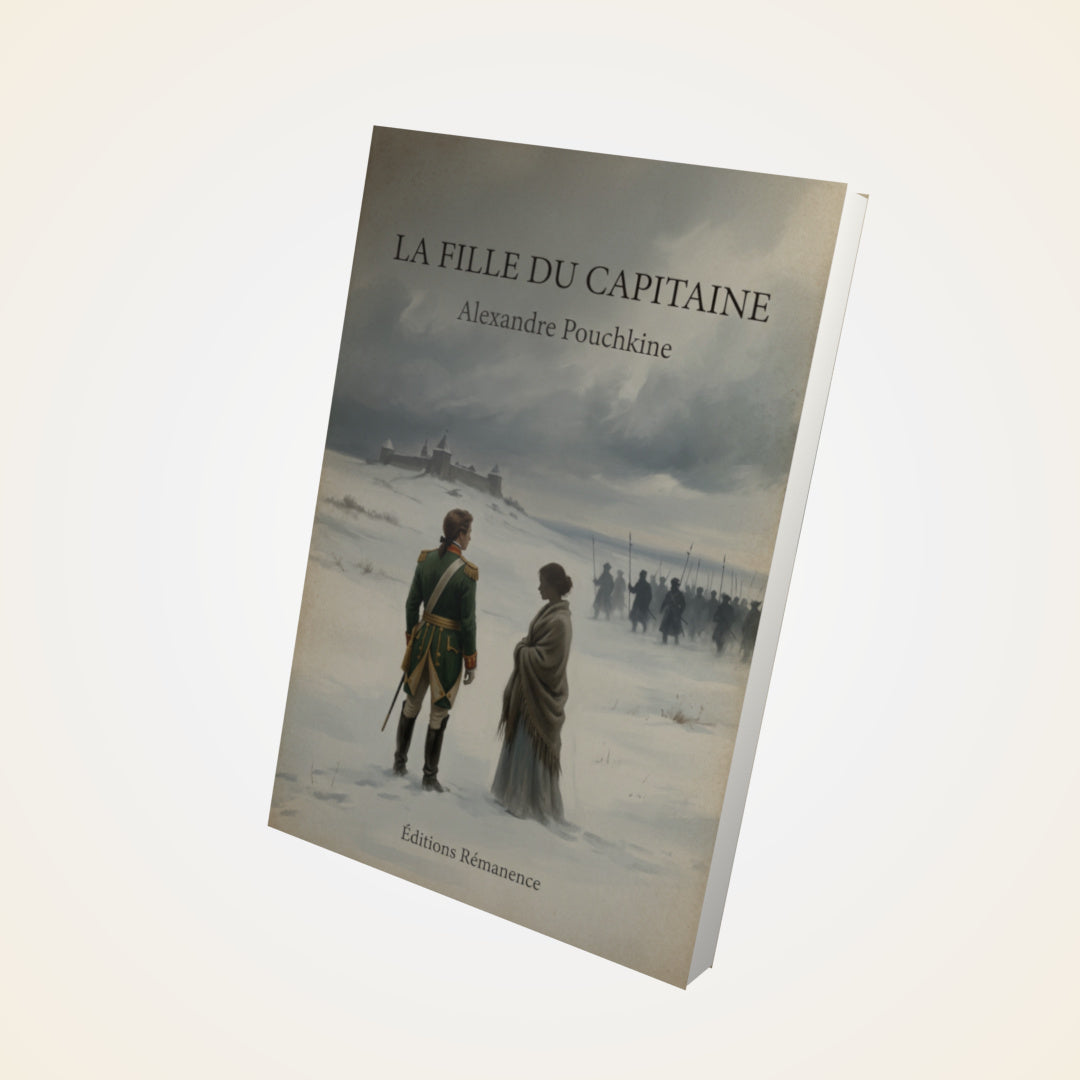 Livre La fille du capitaine - Alexandre Pouchkine - Couverture 3D