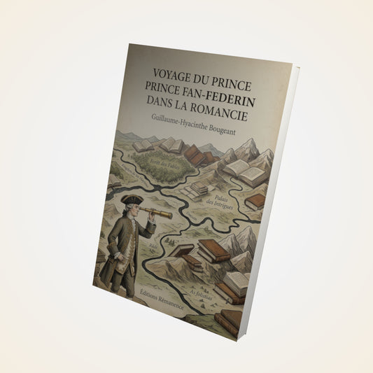 Livre Voyage du Prince Fan-Federin dans la romancie - Guillaume-Hyacinthe Bougeant - Couverture 3D