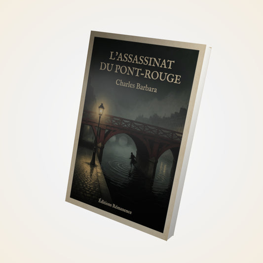 Livre L'assassinat du pont-rouge - Charles Barbara - Couverture 3D