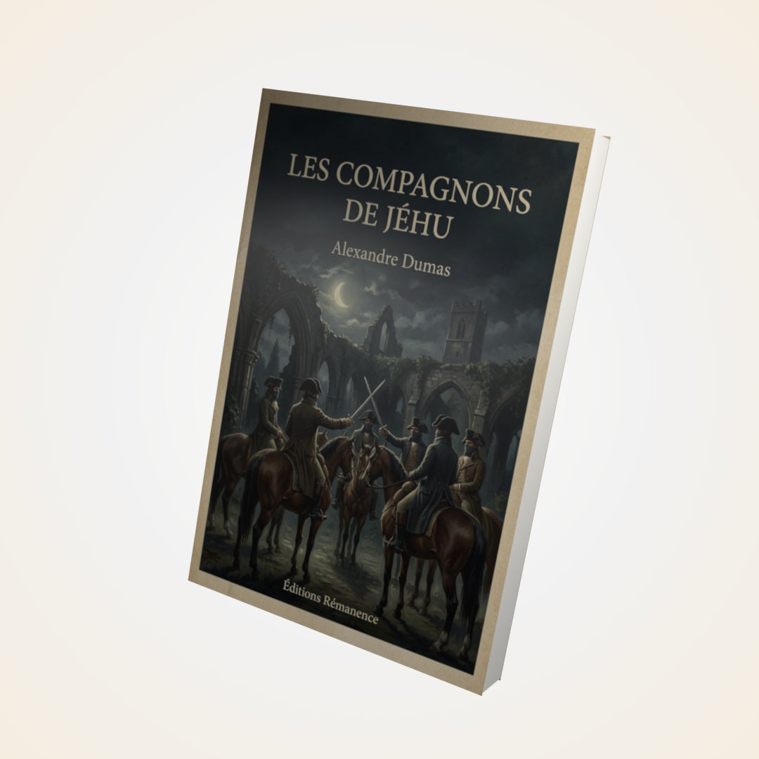Livre Les compagnons de Jéhu - Alexandre Dumas - Couverture 3D