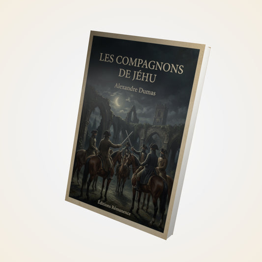 Livre Les compagnons de Jéhu - Alexandre Dumas - Couverture 3D