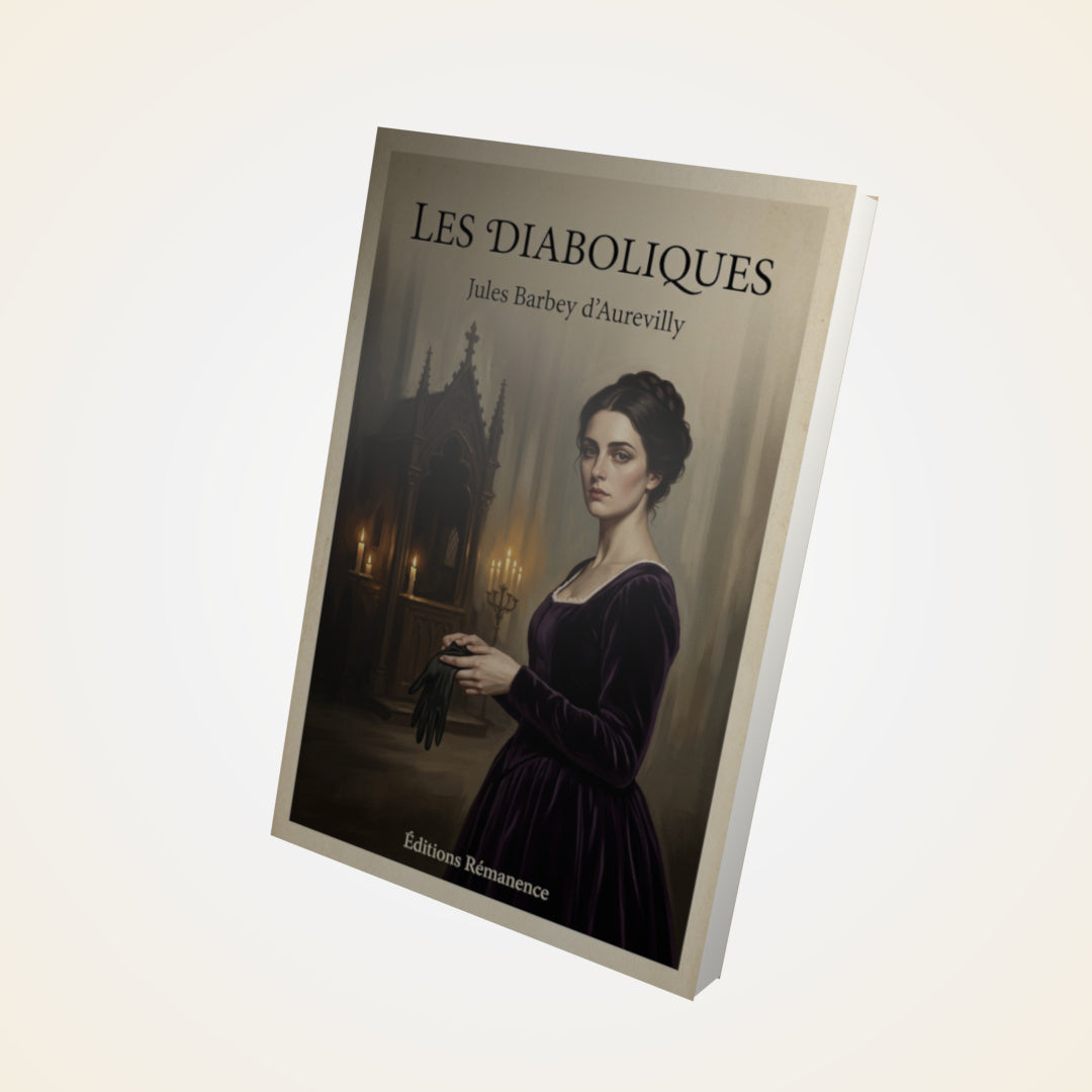 Livre Les diaboliques - Jules Barbey d'Aurevilly - Couverture 3D