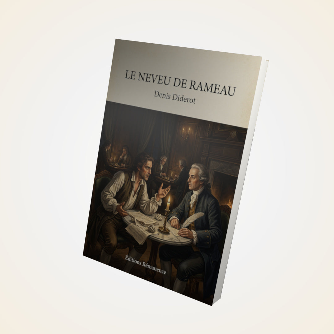 Livre Le neveu de Rameau - Denis Diderot - Couverture 3D
