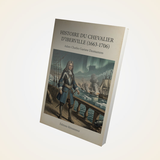Livre Histoire du Chevalier d'Iberville (1663-1706) - Adam Charles Gustave Desmazures - Couverture 3D