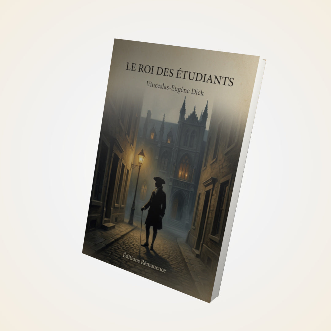 Livre Le Roi des Étudiants - Vinceslas-Eugène Dick - Couverture 3D