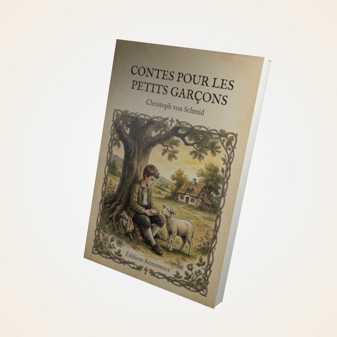Livre Contes pour les petits garçons - Christoph von Schmid - Couverture 3D
