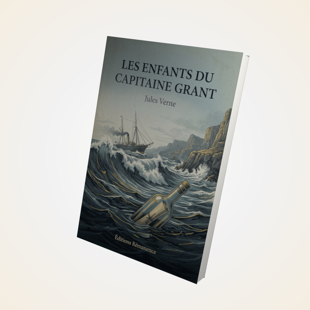 Livre Les enfants du capitaine Grant - Jules Verne - Couverture 3D