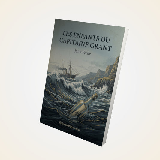 Livre Les enfants du capitaine Grant - Jules Verne - Couverture 3D