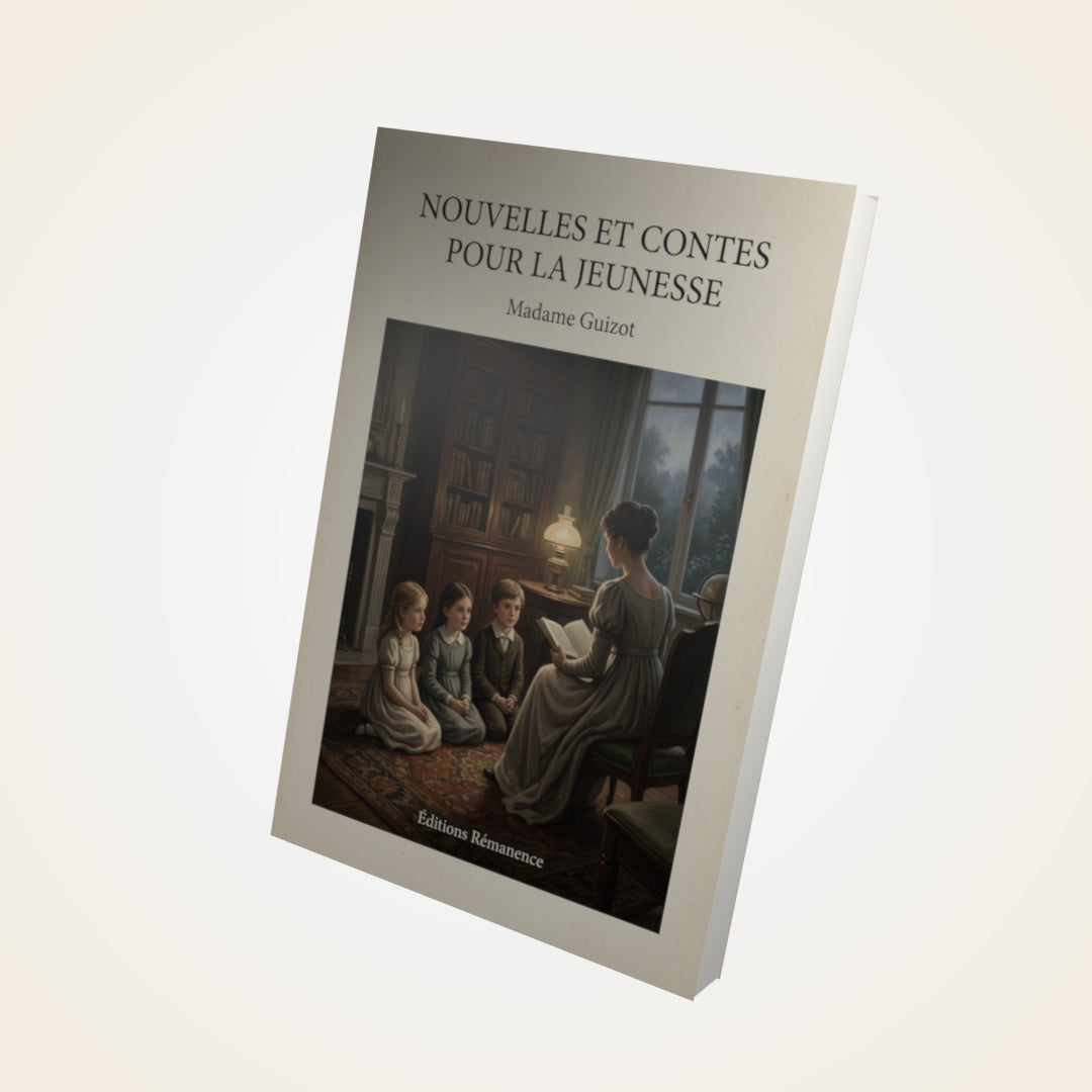 Livre Nouvelles et Contes pour la jeunesse - Madame Guizot - Couverture 3D