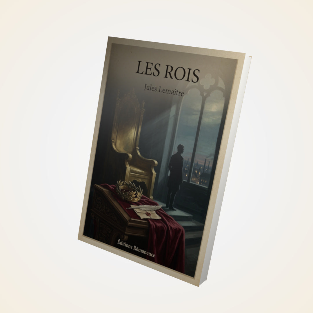 Livre Les Rois - Jules Lemaître - Couverture 3D