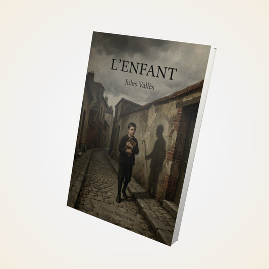Livre L'enfant - Jules Vallès - Couverture 3D