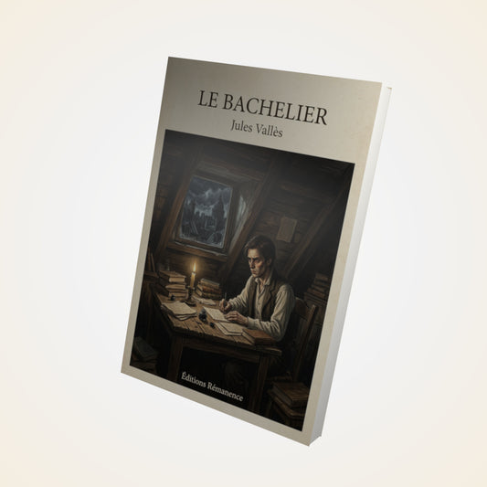 Livre Le bachelier - Jules Vallès - Couverture 3D