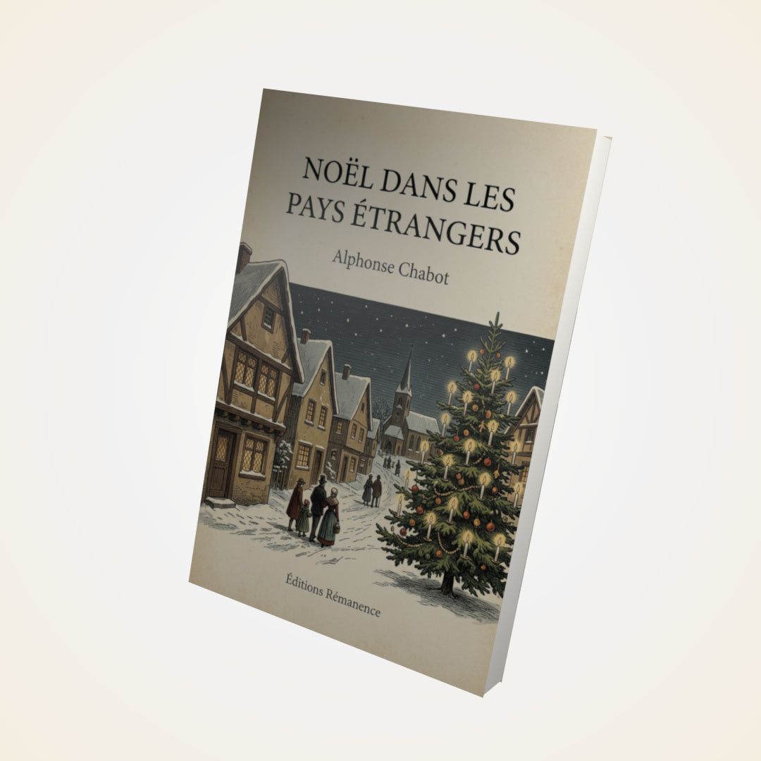 Livre Noël dans les pays étrangers - Alphonse Chabot - Couverture 3D