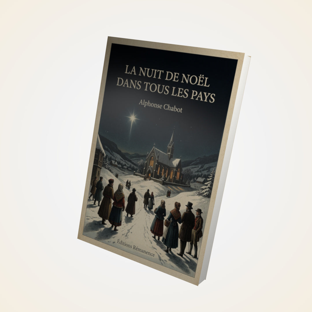 Livre La nuit de Noël dans tous les pays - Alphonse Chabot - Couverture 3D