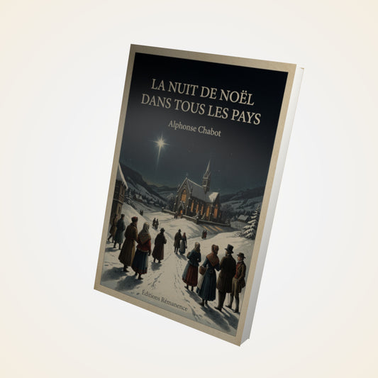 Livre La nuit de Noël dans tous les pays - Alphonse Chabot - Couverture 3D