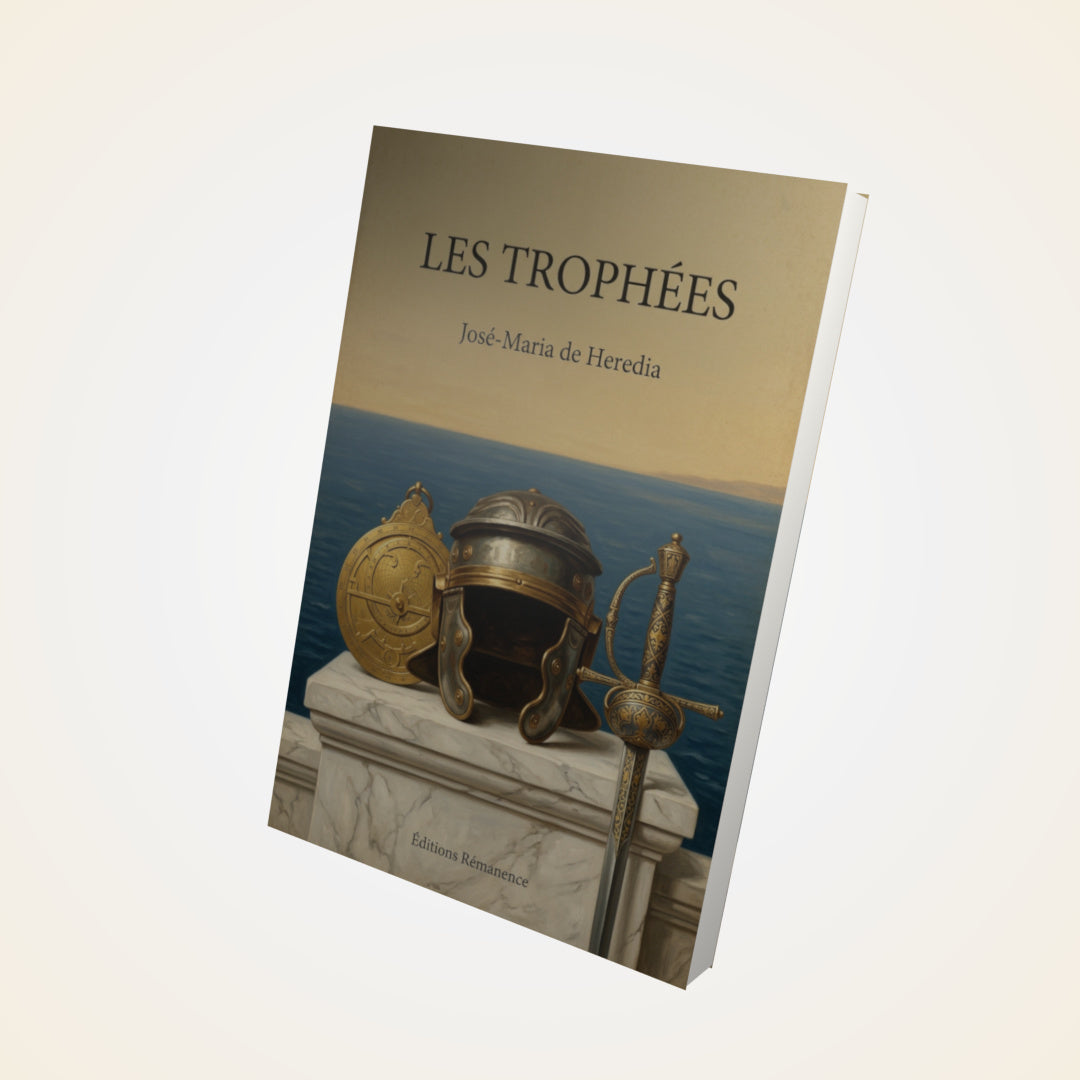 Livre Les trophées - José-Maria de Heredia - Couverture 3D