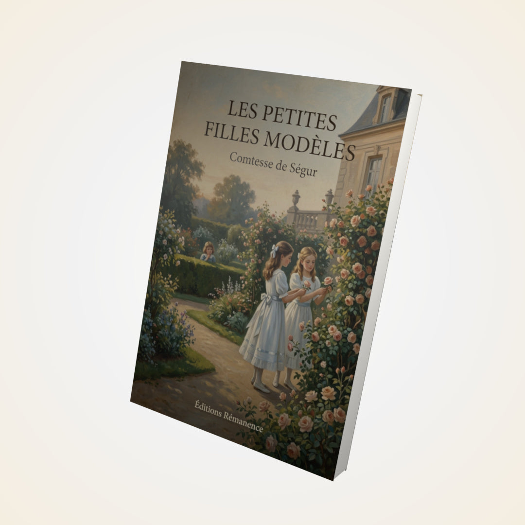 Livre Les petites filles modèles - Comtesse de Ségur - Couverture 3D