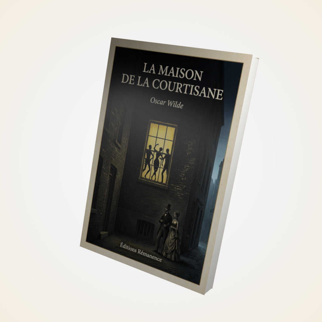 Livre La maison de la courtisane - Oscar Wilde - Couverture 3D