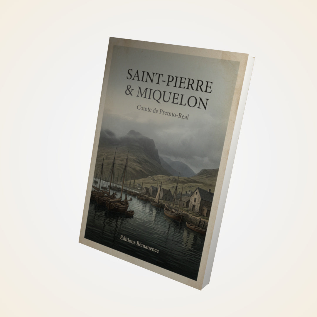 Livre Saint-Pierre & Miquelon - Comte de Premio-Real - Couverture 3D