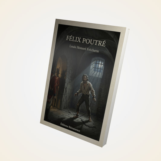 Livre Félix Poutré - Louis Honoré Fréchette - Couverture 3D