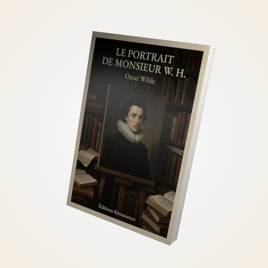 Livre Le portrait de monsieur W. H. - Oscar Wilde - Couverture 3D