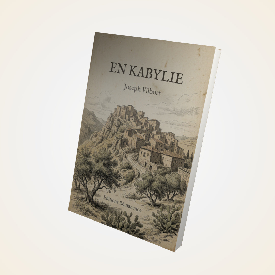 Livre En Kabylie - Joseph Vilbort - Couverture 3D
