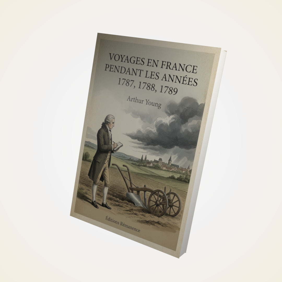 Livre Voyages en France pendant les années 1787, 1788, 1789 - Arthur Young - Couverture 3D