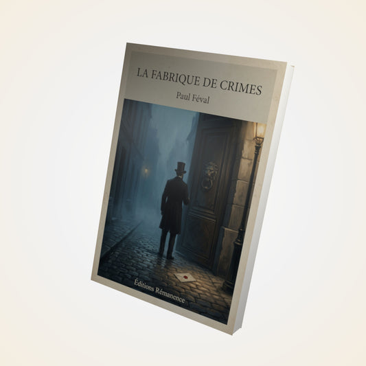 Livre La fabrique de crimes - Paul Féval - Couverture 3D