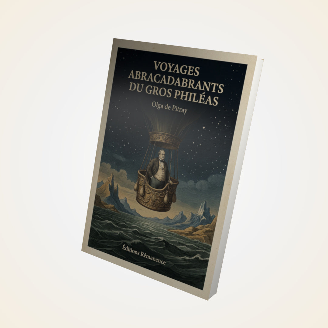 Livre Voyages abracadabrants du gros Philéas - Olga de Pitray - Couverture 3D