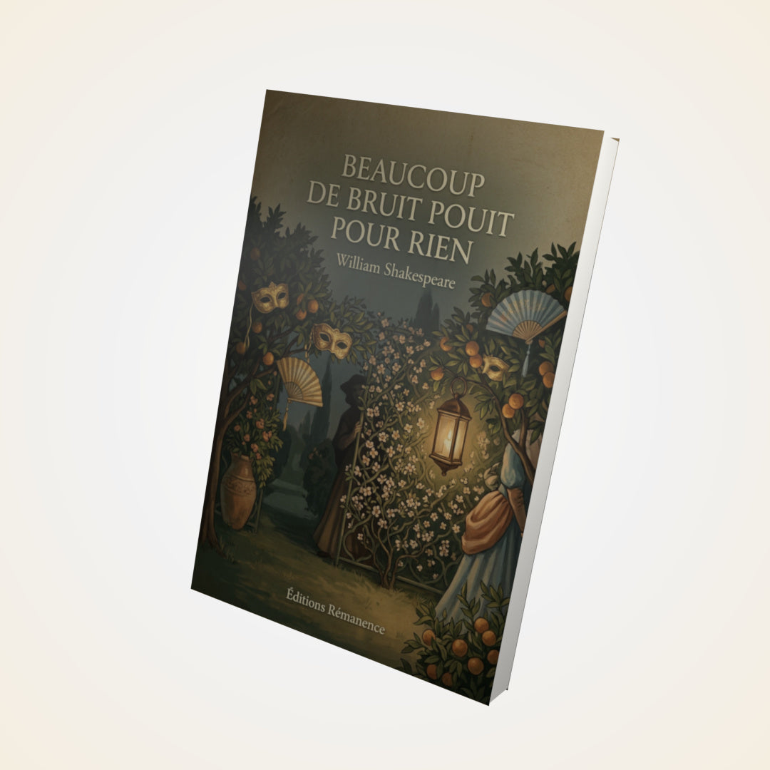 Livre Beaucoup de Bruit pour Rien - William Shakespeare - Couverture 3D