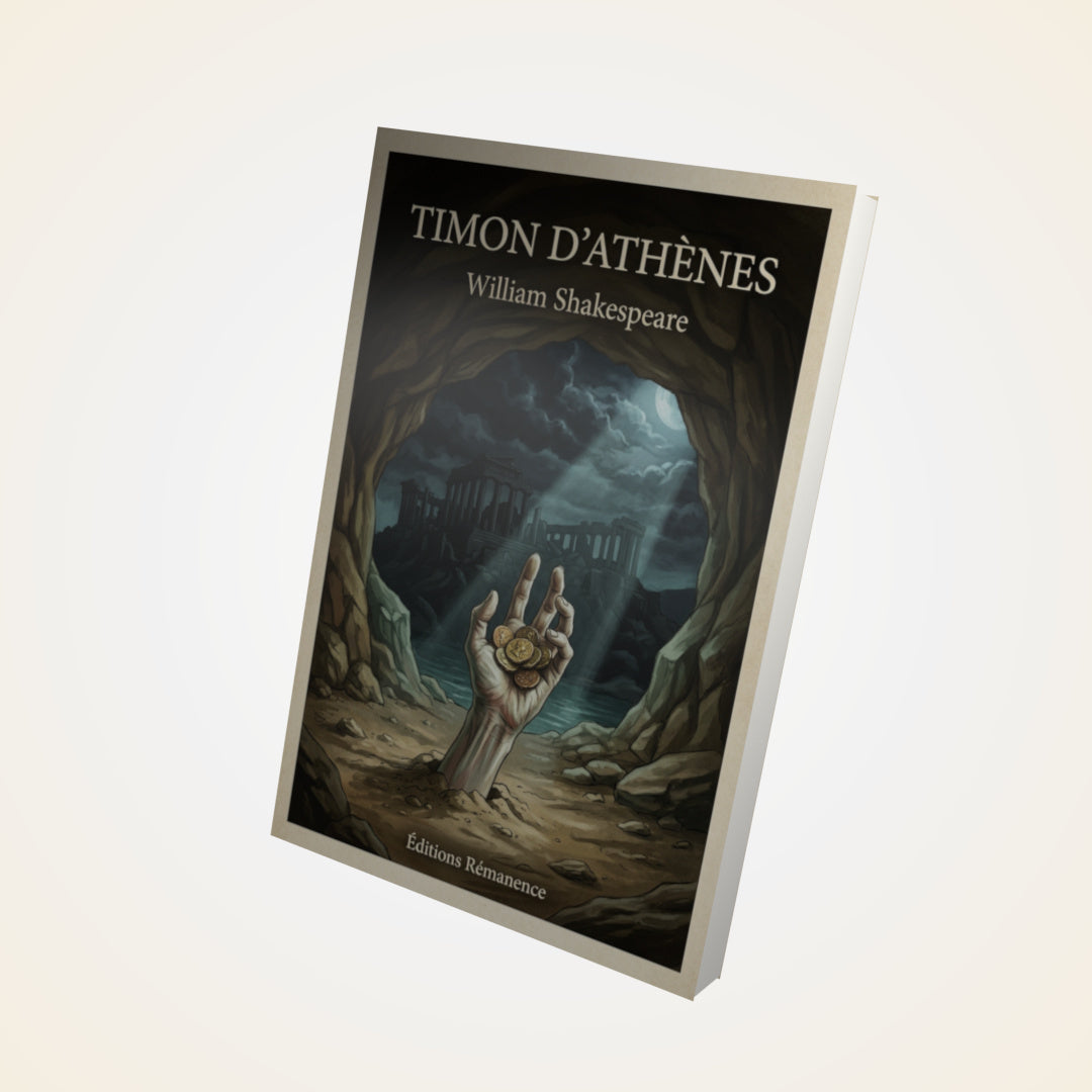 Livre Timon d'Athènes - William Shakespeare - Couverture 3D