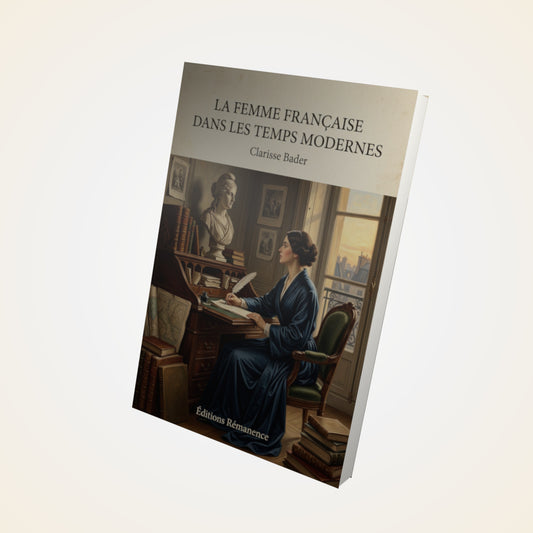 Livre La femme française dans les temps modernes - Clarisse Bader - Couverture 3D