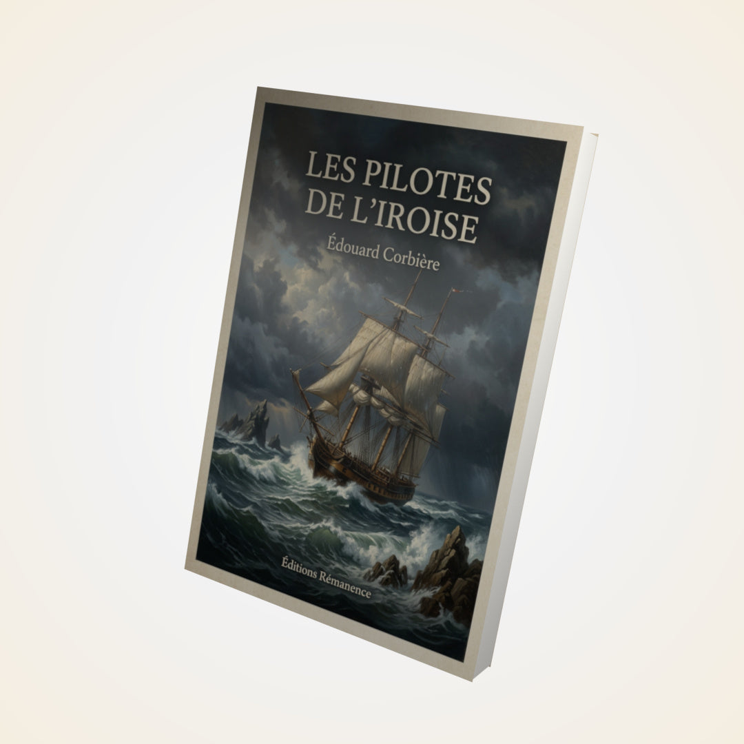 Livre Les pilotes de l'Iroise - Édouard Corbière - Couverture 3D